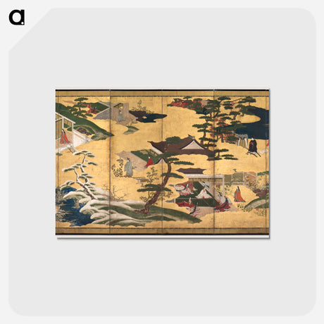 アートポストカード-Scenes from the Tale of Genji
 - クリーブランド美術館 Postcard.