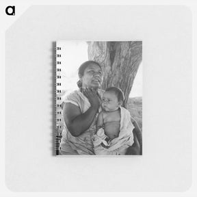 アートメモ帳-Mexican mother in California - ドロテア ラング Memo.