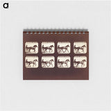 アートメモ帳-Animal Locomotion (Man In Horse-Drawn Cart)
 - エドワード マイブリッジ Memo.