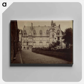 アートパネル-Beauvais Palais de Justice
 - ウジェーヌ アジェ Canvas.