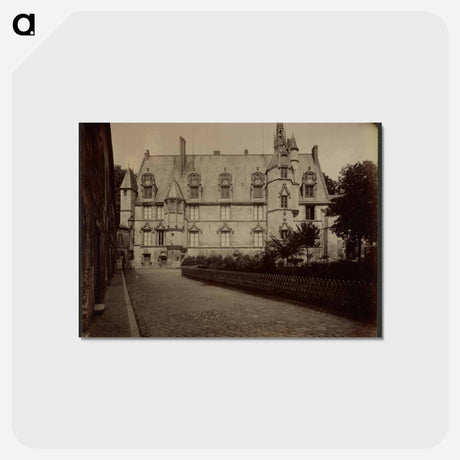 アートポストカード-Beauvais Palais de Justice
 - ウジェーヌ アジェ Postcard.
