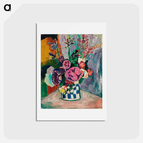 アートポストカード-Les Pivoines - アンリ マティス Postcard.