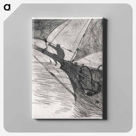 アートパネル-Oceano Nox - アンリ ド トゥールーズ ロートレック Canvas.