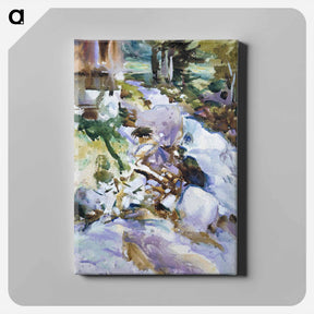 アートパネル-Rushing Brook - ジョン シンガー サージェント Canvas.