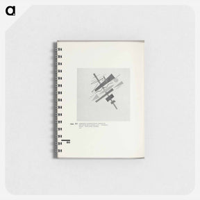 アートメモ帳-Combined Suprematistic Composition. (Feeling of Metallic Sounds - Dynamic) (Pale - Metallic Colour) - カジミール マレーヴィチ Memo.