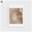 アートポストカード-Child's Head With Flowers - オディロン ルドン Postcard.