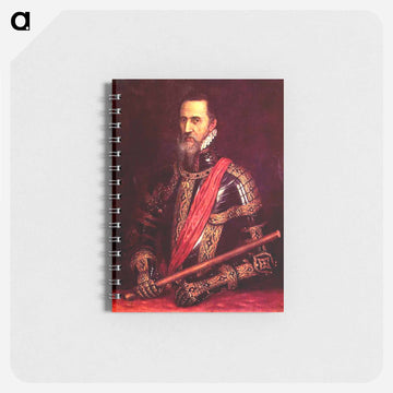 Portrait of Don Fernando Alvarez of Toledo, Grand Duke of Alba - ティツィアーノ ヴェチェッリオ Memo.
