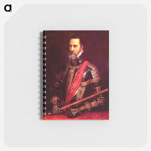 Portrait of Don Fernando Alvarez of Toledo, Grand Duke of Alba - ティツィアーノ ヴェチェッリオ Memo.