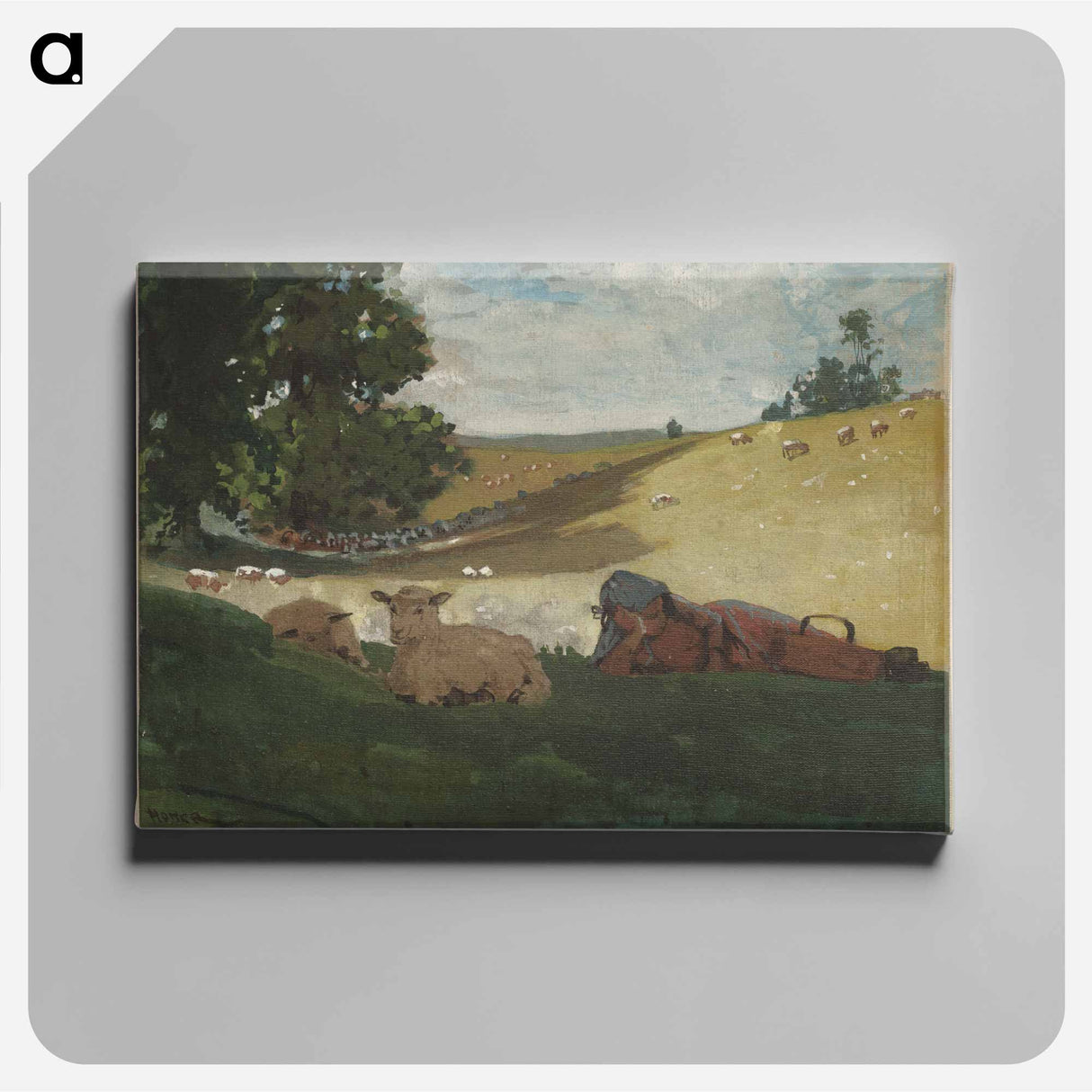 Warm Afternoon - Winslow Homer Canvas.