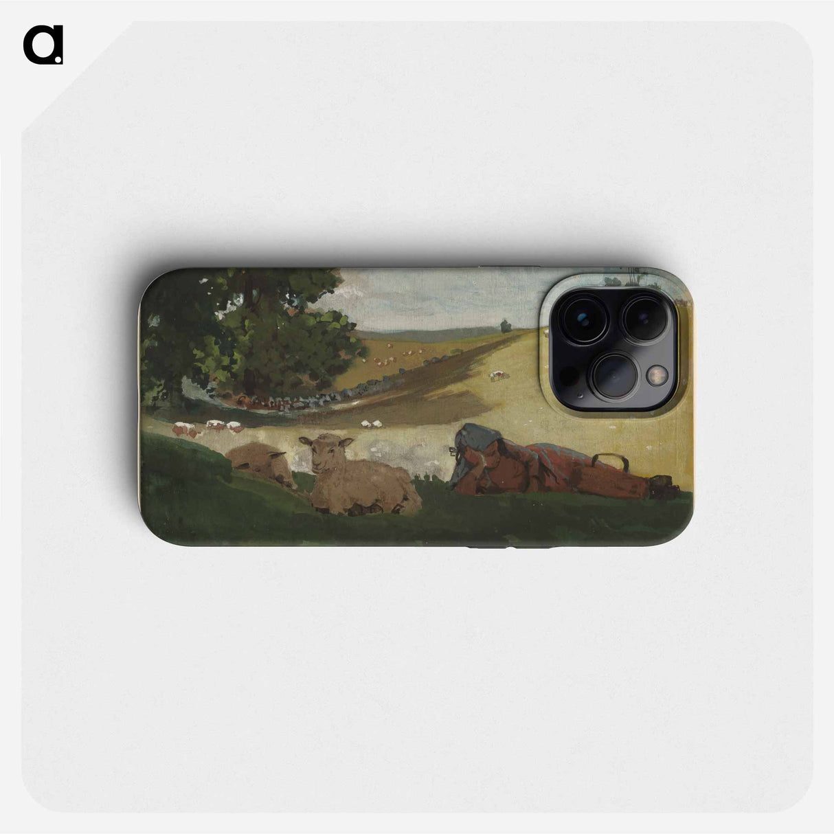 Warm Afternoon - Winslow Homer Phone Case.