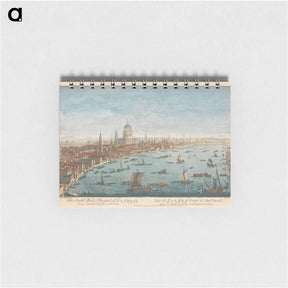 アートメモ帳-The South West Prospect of London, from Somerset Gardens to the Tower
 - イェール大学アートギャラリー Memo.