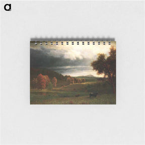 アートメモ帳-Autumn Landscape - アルバート ビアスタット Memo.