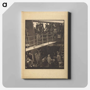 アートパネル-The Steerage - アルフレッド スティーグリッツ Canvas.