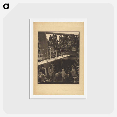 アートポストカード-The Steerage - アルフレッド スティーグリッツ Postcard.
