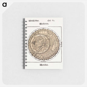 アートメモ帳-Circular World Map
 - ボストン公共図書館 Memo.