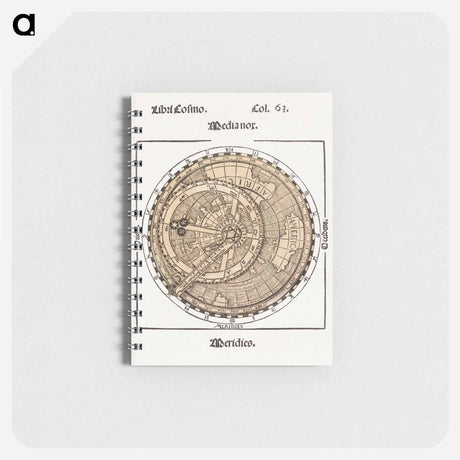 アートメモ帳-Circular World Map
 - ボストン公共図書館 Memo.