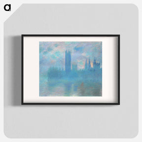 アートポスター-Houses of Parliament, London - クロード モネ Poster.