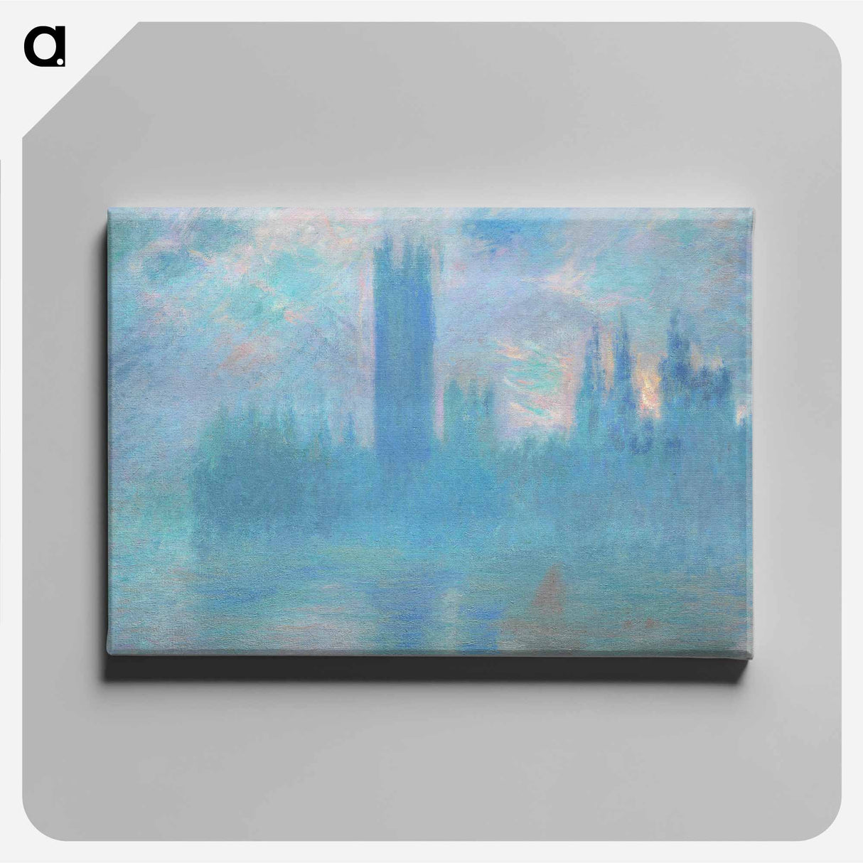 Houses of Parliament, London - クロード モネ Canvas.