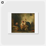 3-27_Eugene-Delacroix_hagaki