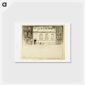 アートポストカード-Clifford's Inn Hall
 - ジョセフ ペネル Postcard.