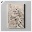 アートパネル-Katsushika Hokusai’s samurai, Album of Sketches - 葛飾 北斎 Canvas.
