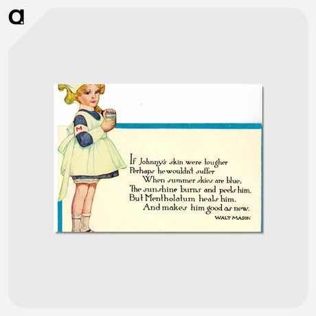 アートポストカード-Mentholatum
 - 国立医学図書館 Postcard.