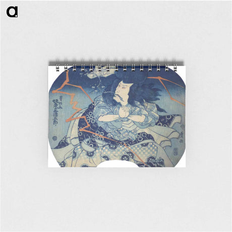 アートメモ帳-Bound Figure with Blossoms
 - 歌川 国貞 Memo.