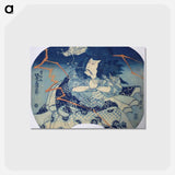 アートポストカード-Bound Figure with Blossoms
 - 歌川 国貞 Postcard.