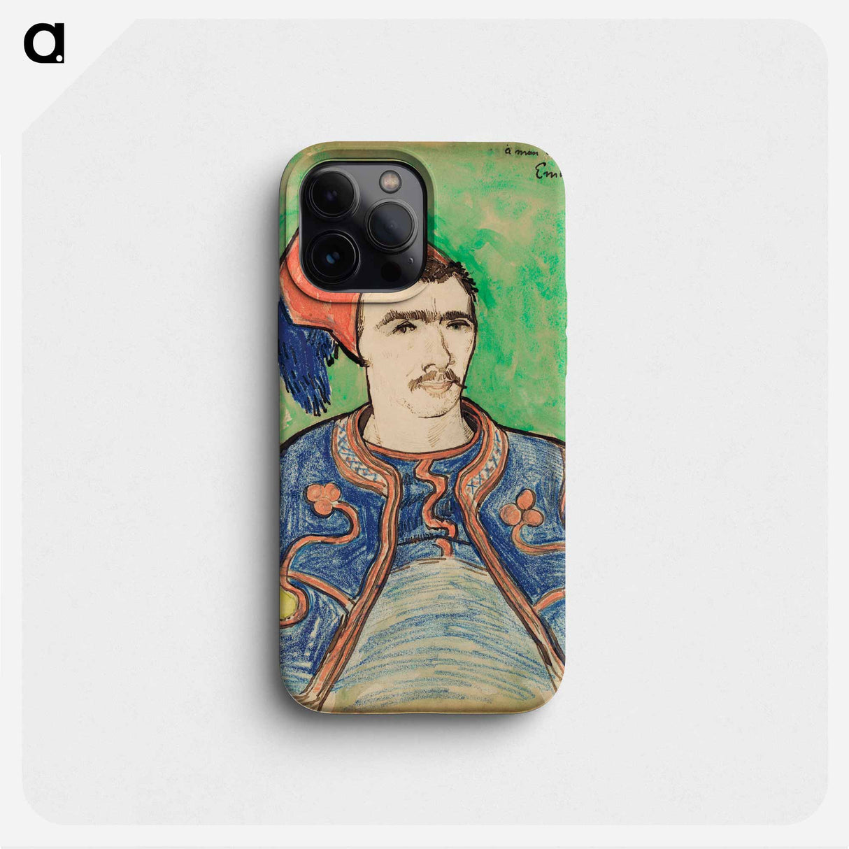 The Zouave - Vincent van Gogh Phone Case.