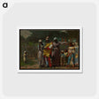アートポストカード-Dressing for the Carnival - ウィンスロー ホーマー Postcard.