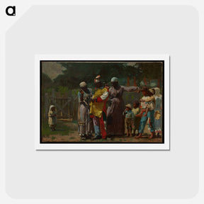 アートポストカード-Dressing for the Carnival - ウィンスロー ホーマー Postcard.