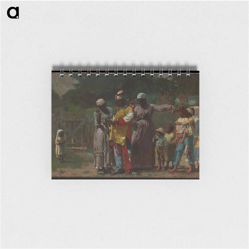 Dressing for the Carnival - Winslow Homer Memo.