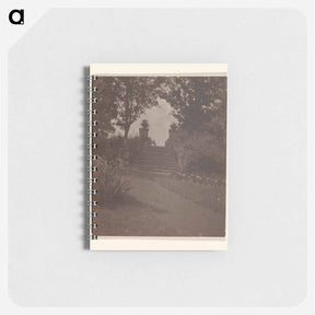 アートメモ帳-Italian Steps - Oaklawn, Lake George - アルフレッド スティーグリッツ Memo.