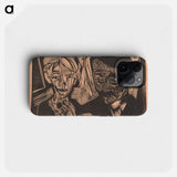 The Married Couple Müller - エルンスト ルートヴィヒ キルヒナー Phone Case.