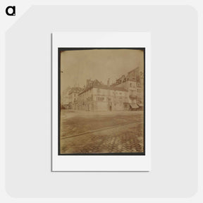 アートポストカード-Hôtel Lavieuville, Quai des Célestins
 - ウジェーヌ アジェ Postcard.
