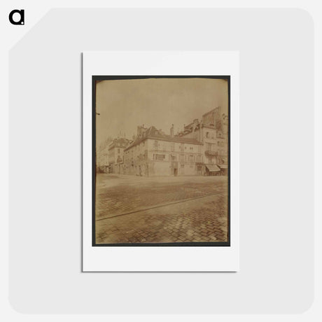 アートポストカード-Hôtel Lavieuville, Quai des Célestins
 - ウジェーヌ アジェ Postcard.