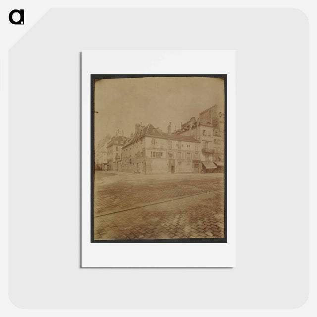 アートポストカード-Hôtel Lavieuville, Quai des Célestins
 - ウジェーヌ アジェ Postcard.