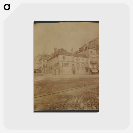 アートポストカード-Hôtel Lavieuville, Quai des Célestins
 - ウジェーヌ アジェ Postcard.