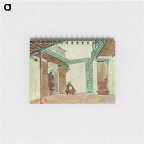 アートメモ帳-Moroccan Fantasia - ウジェーヌ ドラクロワ Memo.