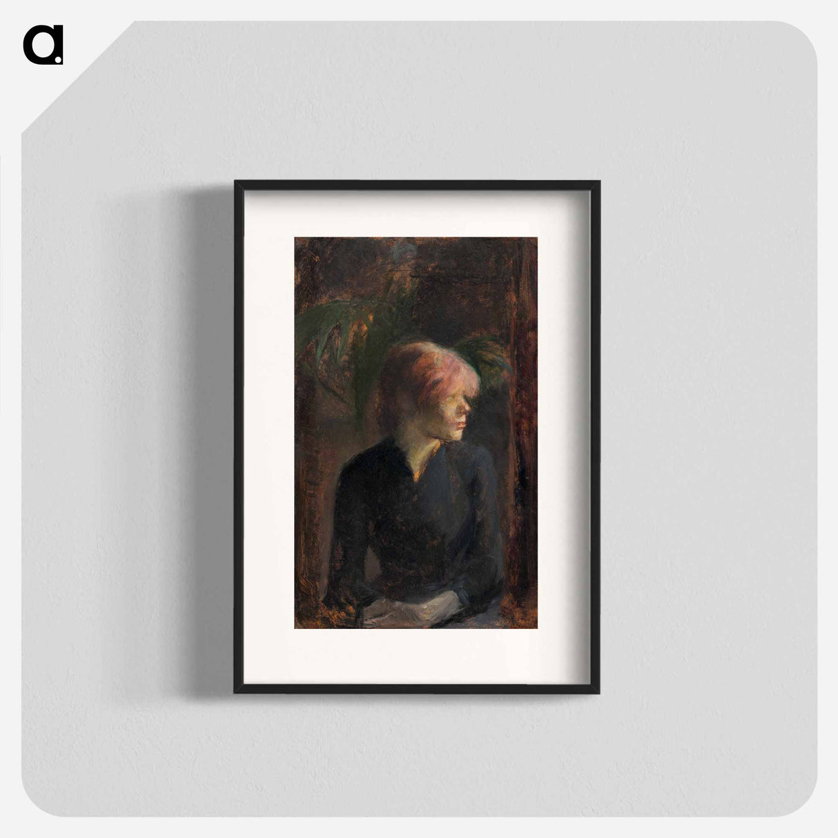 Carmen Gaudin - Henri de Toulouse-Lautrec Poster.
