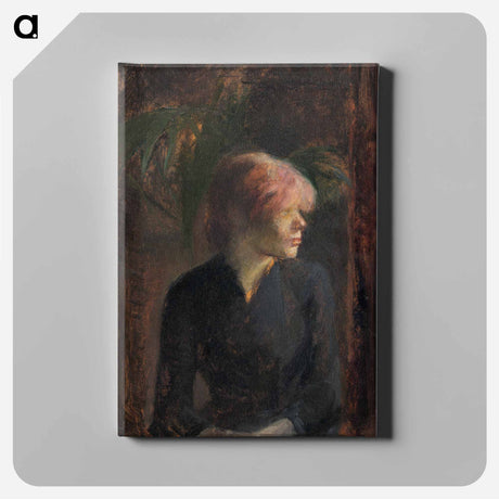 アートパネル-Carmen Gaudin - アンリ ド トゥールーズ ロートレック Canvas.