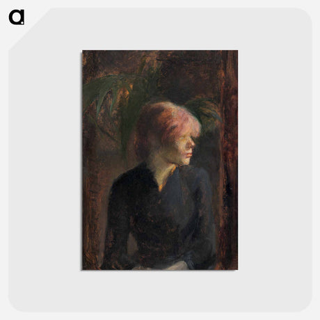 アートポストカード-Carmen Gaudin - アンリ ド トゥールーズ ロートレック Postcard.