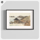 Rocky Coast - John Singer Sargent Poster.