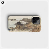 Rocky Coast - John Singer Sargent Phone Case.