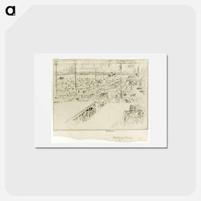 アートポストカード-Stock Yards, Chicago
 - ジョセフ ペネル Postcard.