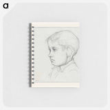 Portret van een onbekende jongen - ユリー デ フラーハ Memo.