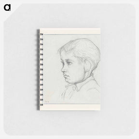 アートメモ帳-Portret van een onbekende jongen - ユリー デ フラーハ Memo.