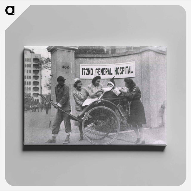 アートパネル-Army Nurses with Santa Claus
 - 国立医学図書館 Canvas.