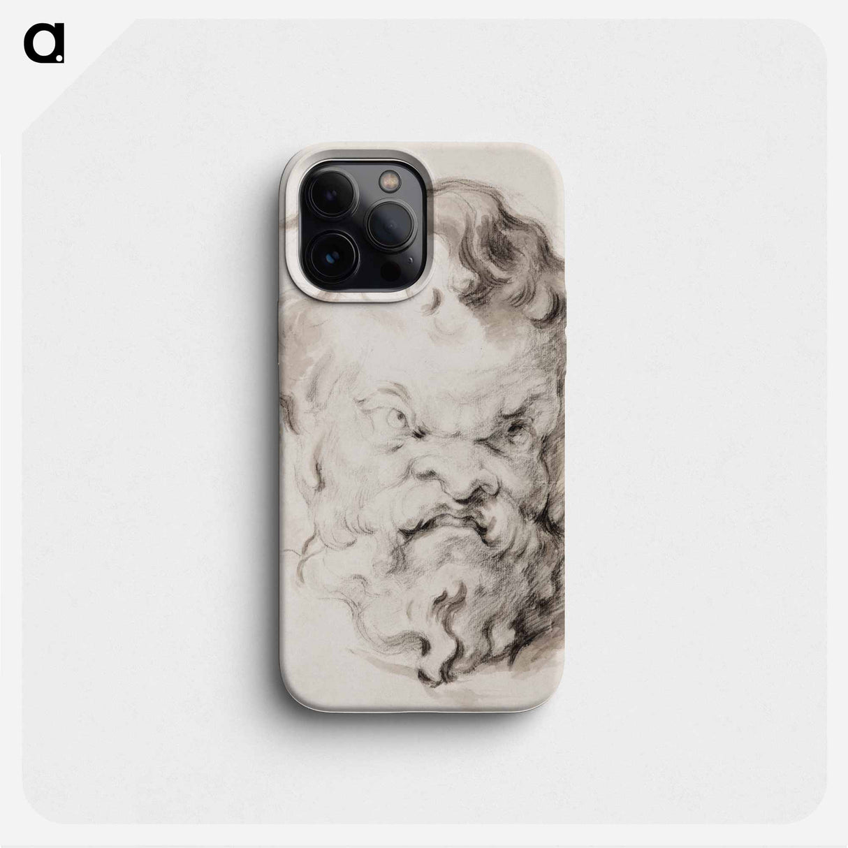 Head of Silenus - Paul Cezanne Phone Case.