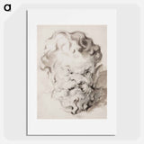 Head of Silenus - Paul Cezanne Poster.